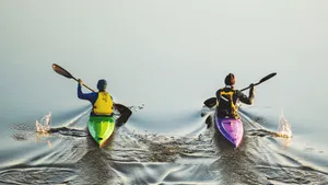 A Group Of Motivated Athletes Ready To Take On Any Challenge Wallpaper