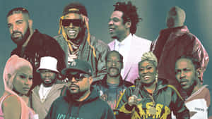 A Group Of People With Dreadlocks And A Hat Wallpaper