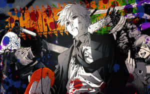 A Group Of People With Knives Wallpaper