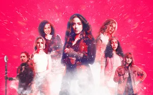 A Group Of Teenage Superheroes Assemble In Runaways Wallpaper