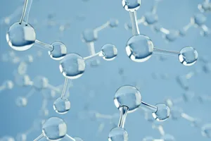 A Group Of Water Molecules In The Air Wallpaper