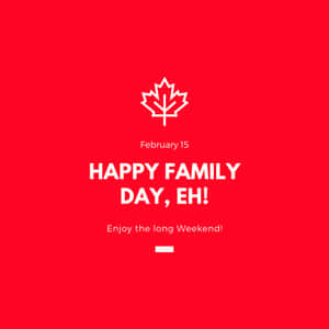 A Happy Family Enjoying A Beautiful Afternoon Outside Wallpaper