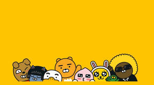 A Happy Hello From Kakao Friends Wallpaper