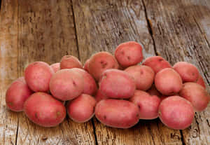 A Heap Of Fresh Red Potatoes Wallpaper