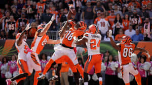 A J Green Spectacular Catch Wallpaper