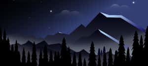 A Large, Lush Tree In A Summery Meadow Wallpaper