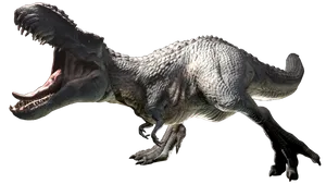 A Life-like, Realistic Dinosaur Takes Over The Earth Wallpaper