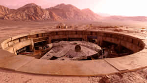 A Look At The Iconic Planet Of Tatooine Wallpaper