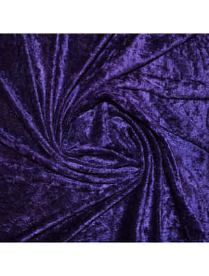 A Luxuriously Soft And Plush Purple Velvet Fabric. Wallpaper