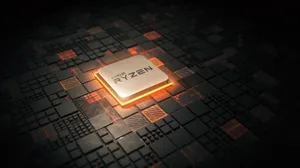 A M D Ryzen C P U Illuminated Wallpaper