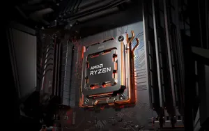 A M D Ryzen C P Uon Motherboard Wallpaper