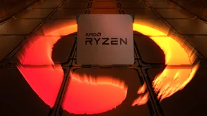 A M D Ryzen Processor Illuminated Wallpaper