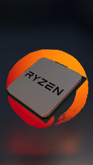 A M D Ryzen Processor Illustration Wallpaper