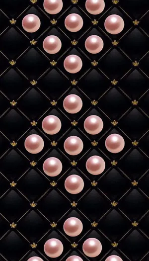 A Magical Pink, Black And White Fantasy Wallpaper