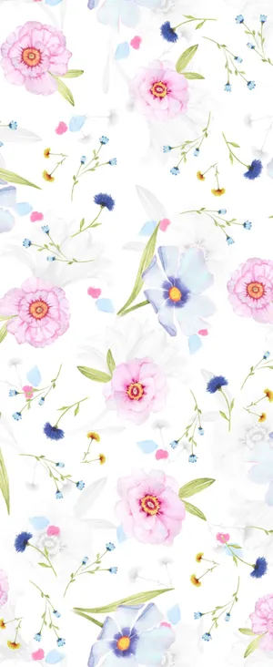 A Magical Scene Of Misty Mountains And A Serene Lake Wallpaper