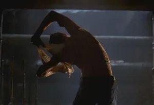 A Magical Shapeshifter Transforming In A Mystical Forest Wallpaper