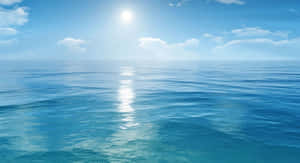 A Magnificent Blue Horizon Wallpaper