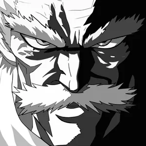 A Majestic Silverfang Wolf In The Moonlight Wallpaper