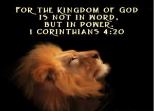 A Majestic Sunrise Over The Kingdom Of God Wallpaper