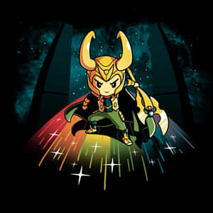 A Majestic View Of Bifrost Bridge Wallpaper