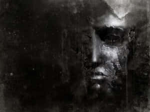 A Masterpiece In Charcoal Art - Captivating Landscape Sketch Wallpaper