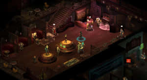 A Mercenary Digs Deeper Into The Underground Of The Shadowrun Universe Wallpaper