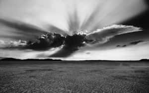 # A Mesmerizing Black And White Sky Wallpaper