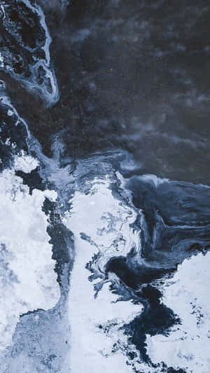 A Mesmerizing Cool Marble Design Wallpaper