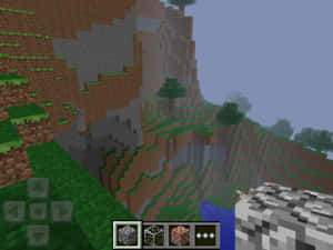 A Minecraft Pocket Edition Adventure Wallpaper