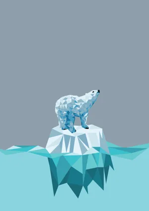 A Minimalist Animal Wallpaper With A Dinosaur Silhouette Wallpaper