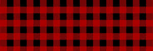 A Modern Red And Black Plaid Pattern Wallpaper