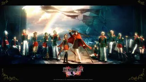 A Moment Of Intensity In Final Fantasy Viii Wallpaper