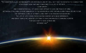 A Moment Of Poetic Inspiration Wallpaper