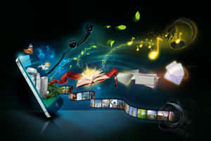 A Multimedia Business Wallpaper