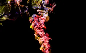 A Mysterious And Dreamy See Of Smoke Wallpaper