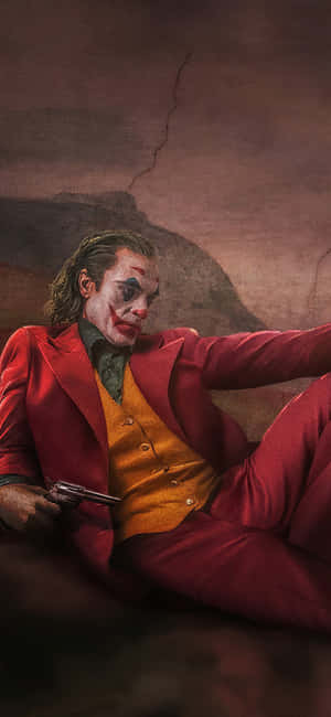 • A Mysterious And Whimsical Portrayal Of The Iconic Joker. Wallpaper