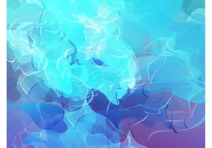 “a Mysterious Blue Smoke Swirls Around The Night Sky.” Wallpaper