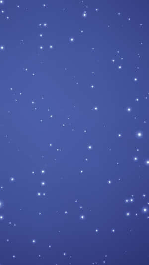 A Night Sky Of Blue Stars Wallpaper