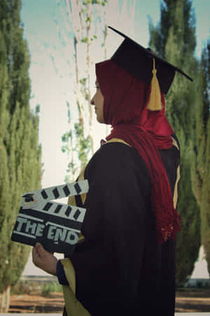 A Once In A Lifetime Moment, The Euphoria Of Graduation Day. Wallpaper