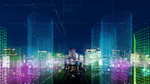 A Pathway In A Lush Green Forest Wallpaper