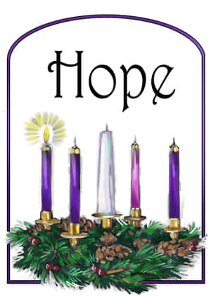 A Peaceful First Sunday Of Advent Wallpaper