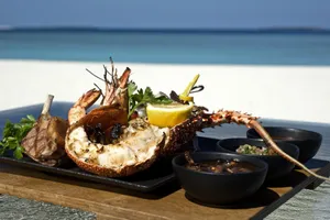 A Perfect Beach Picnic On A Sunny Day Wallpaper