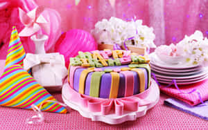 A Perfect Pink Birthday! Wallpaper