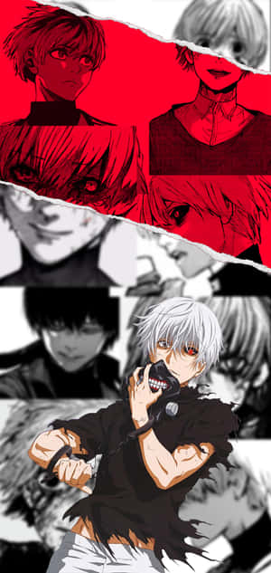 A Personalized, Stylish Kaneki Phone Wallpaper