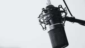 A Pianist Playing The Piano In A Soulful Black And White Atmosphere Wallpaper