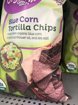 A Pile Of Vibrant Blue Chips Signaling Stability And Prosperity Wallpaper