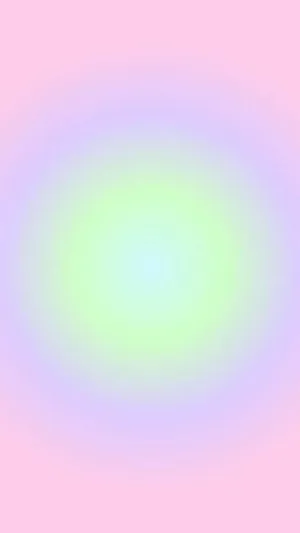 A Pink And Green Background With A Rainbow Wallpaper