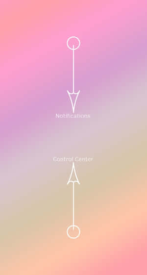 A Pink And Purple Background With Arrows On It Wallpaper
