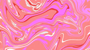 A Pink And White Marbled Background Wallpaper