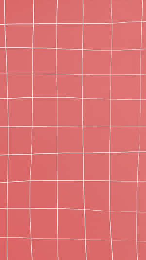 A Pink Background With White Lines Wallpaper